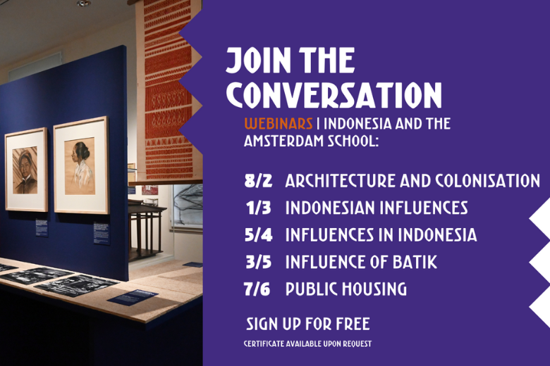 Webinars | Indonesië en de Amsterdamse School (gratis)