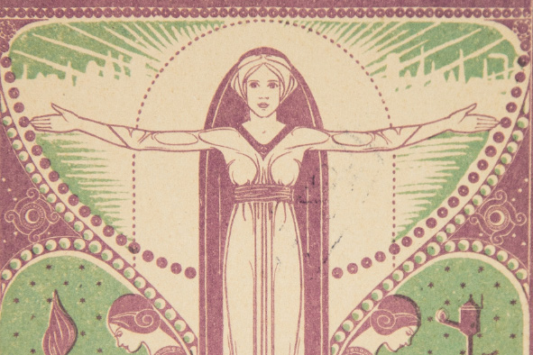 Wilhelmina Drupsteen - De Vrouw affiche